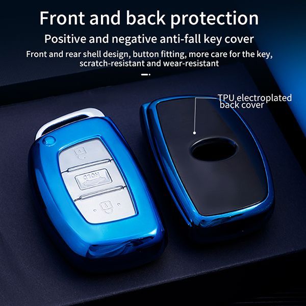 for hyun TPU protective key case black or red color, please choose