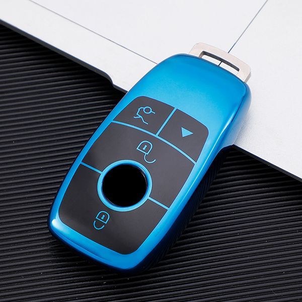 Benz 4 button TPU protective key case,please choose the color