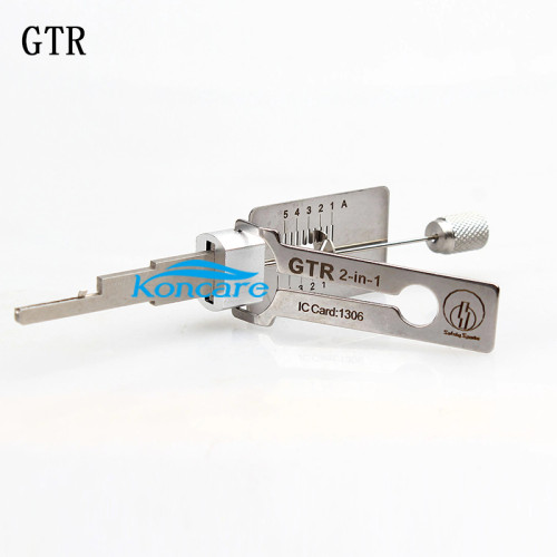 GTR 2 in 1 decode and lockpick tools for Civil lock