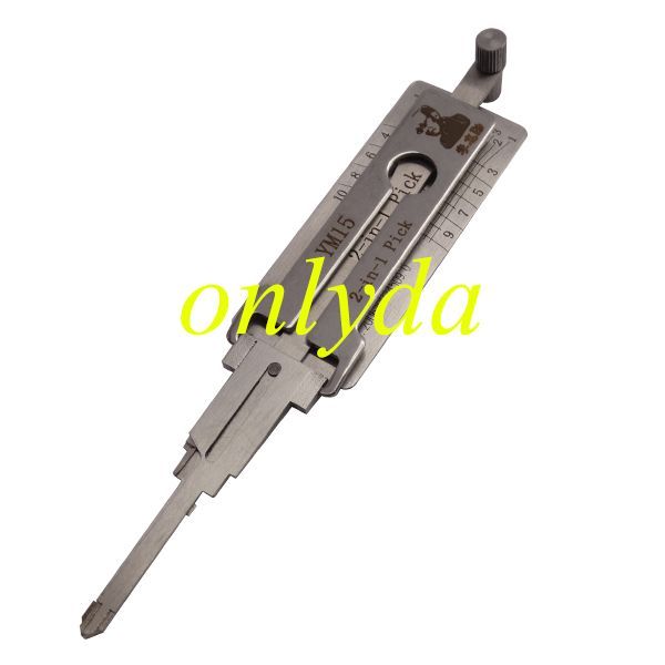 For Lishi YM15 2 in 1 tool