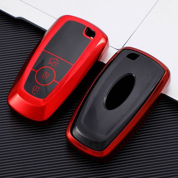 Ford 3button TPU protective key case , please choose the color
