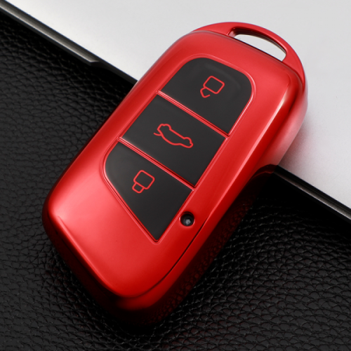 Chery 3 button TPU protective key case, please choose the color