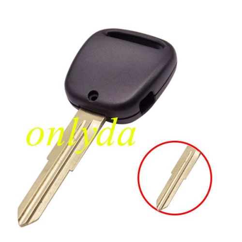 For Toyota 1 button remote key with light hole
