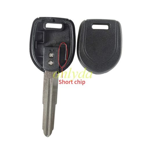 For Mitsubishi transponder key balnk （with left blade) no
