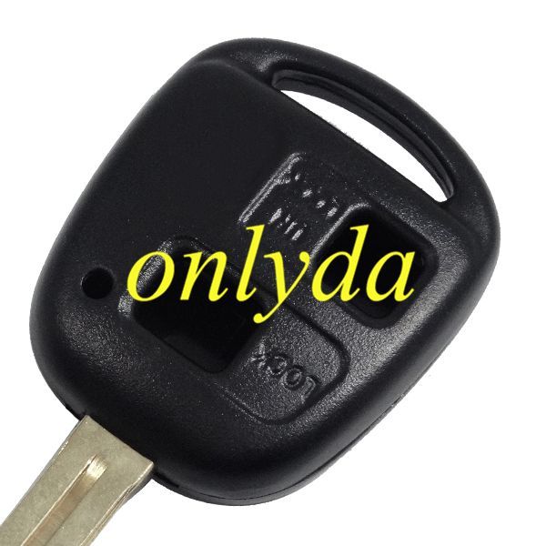 For lexus 2 button remote key blank with short blade