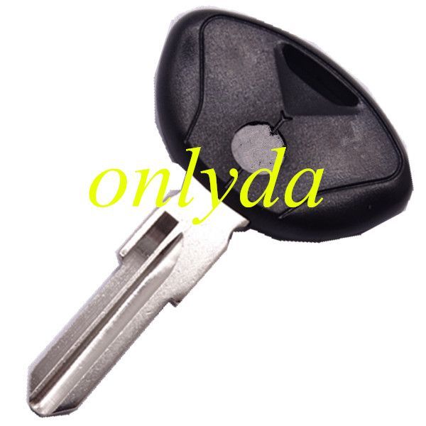 Motorcycle key case with right blade (black color)