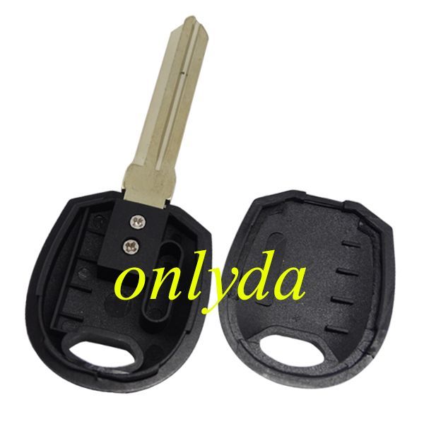 For kia transponder key with left blade and 7936chip inside