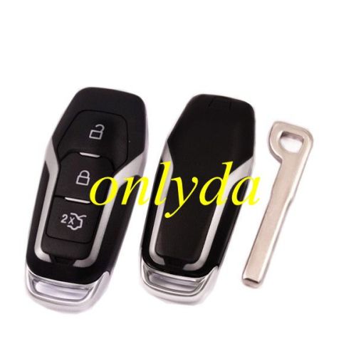 3 button remote key shell with Hu101 blade