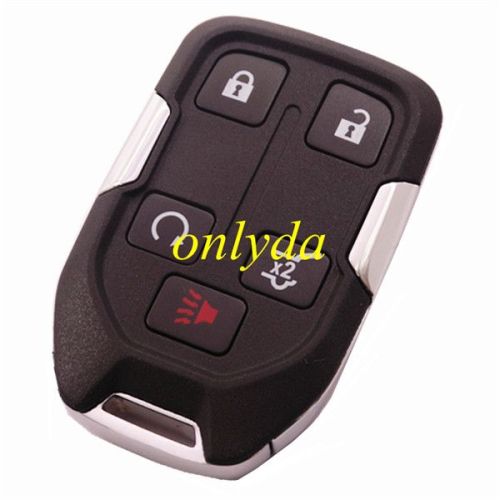 4+1 button remote key shell