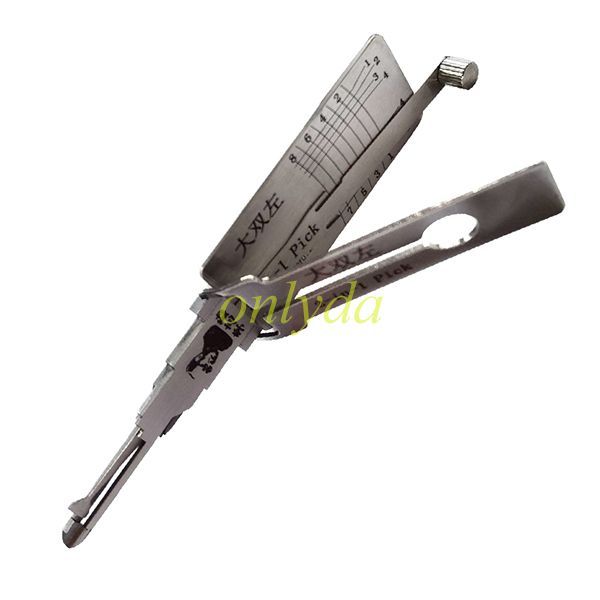 lishi 2 in 1 decode and lockpick forWuling , Changan Series, Old Buick Excelle, Chery Winner
