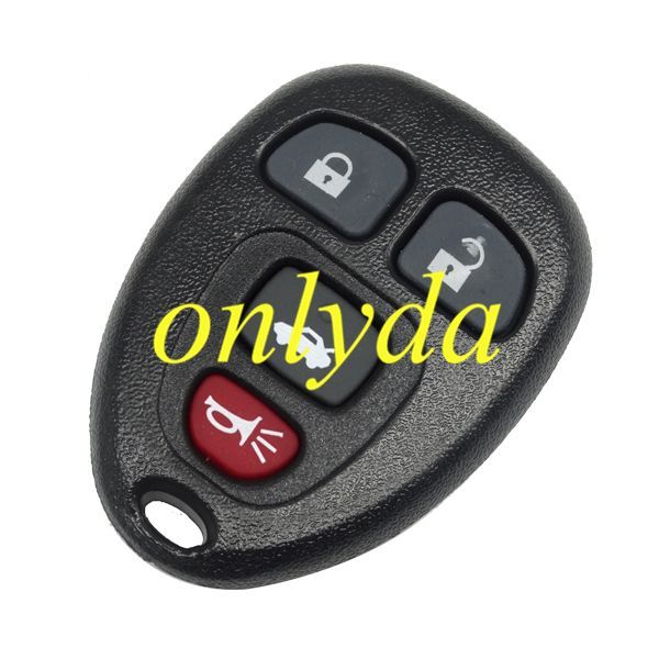 For GM 3+1 Button remote key shell with battery part