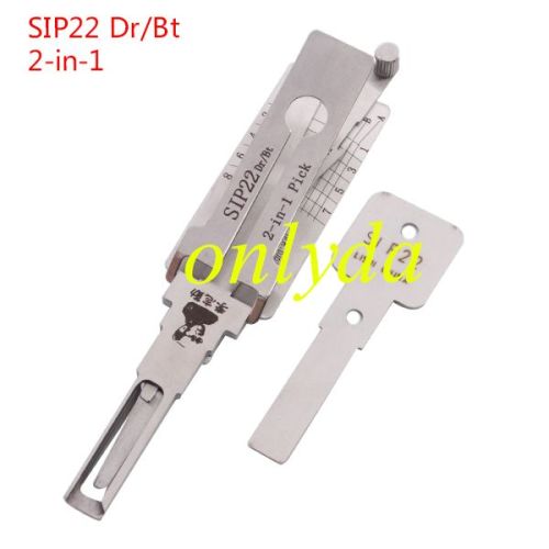For Lishi Fiat SIP22 2 in 1 tool
