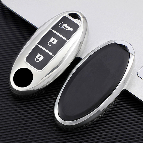 Nissan 3 button TPU protective key case please choose the color