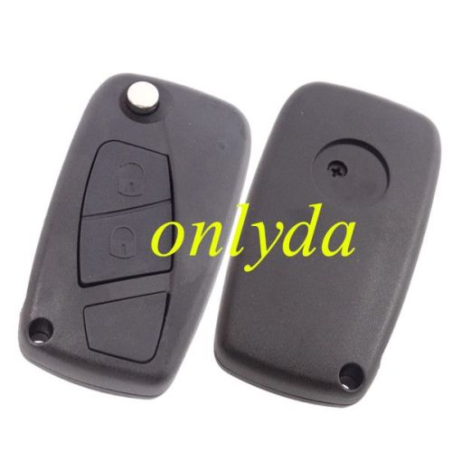 For Fiat 2 button remtoe key blank with special battery clamp