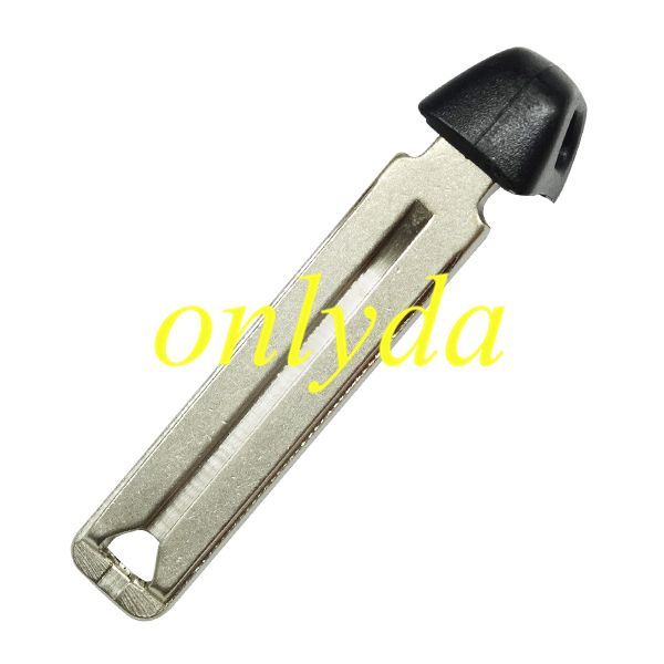 For Toyota key blade,outside with groove,inside is flat