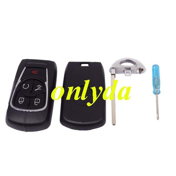 For Buick modified 4+1 button key blank keyless model