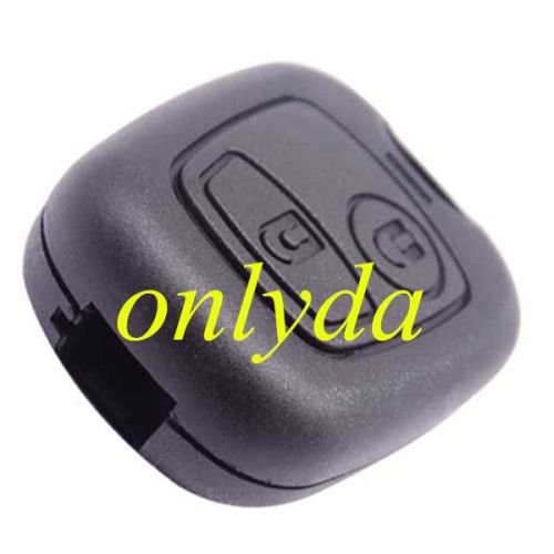 2 button remote key blank for Peugeot for Citroen