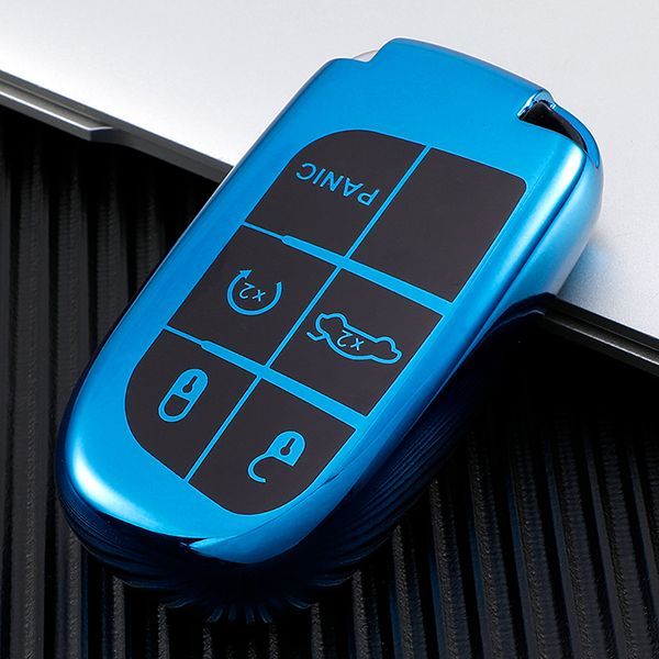 Jeep, free light, dodge, coolway 5 button TPU protective key case , please choose the color