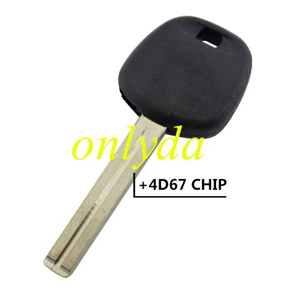 For LEXUS Brand New After -Market short LOGO Key with 4D67