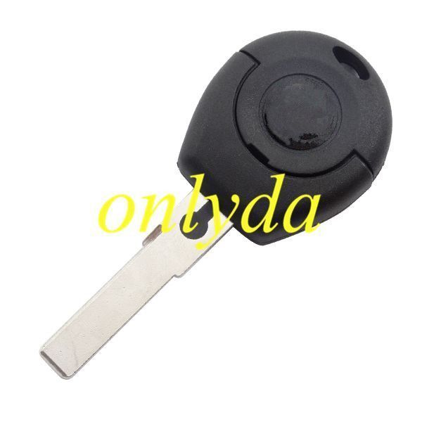 2 button remote key blank with HU66 blade for GOL car