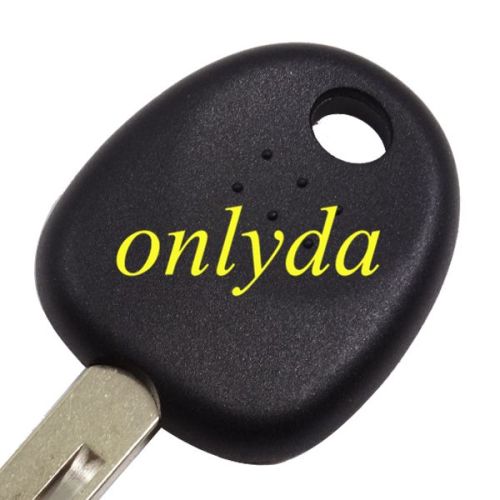 For hyun transponder key blank with left groove