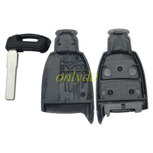 For Fiat 3 button remote key shell with smart blade