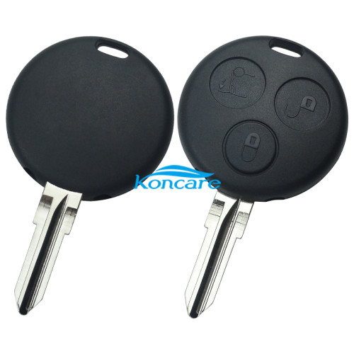 For Benz 3 button remote key blank with two hole