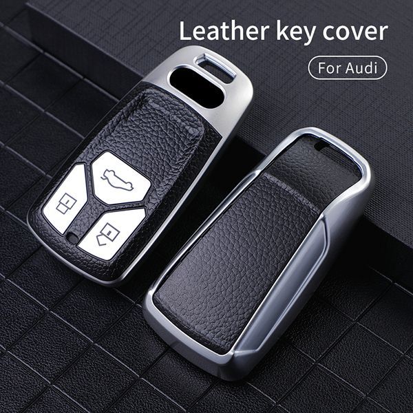 New Audi Q7、TT、A4 3button TPU protective key case ,please choose the color