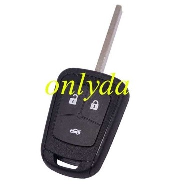 Opel 3 button remote key shell no logo