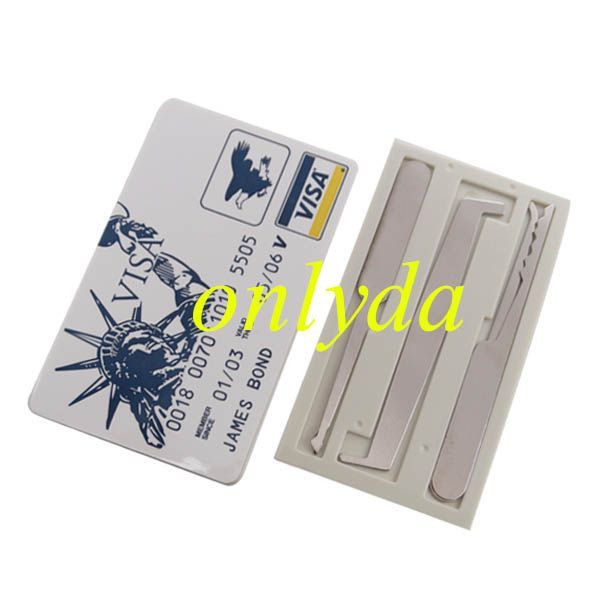 Bank visa card machine amd lock repair set