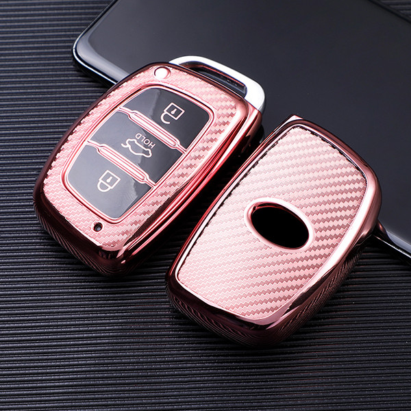 Hyundai IX35 3 button TPU protective key case,please choose the color