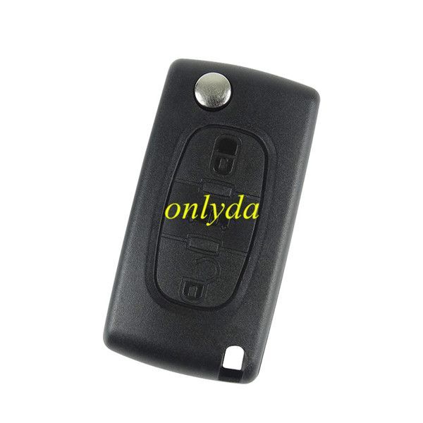 3 buton remote key blank with battery VA2-SH3-VAN