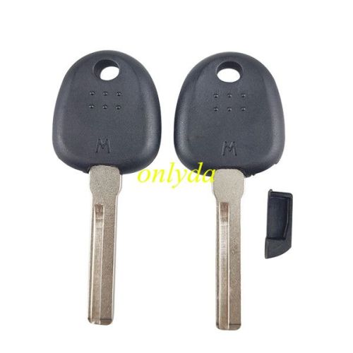 transponder key blank with right blade