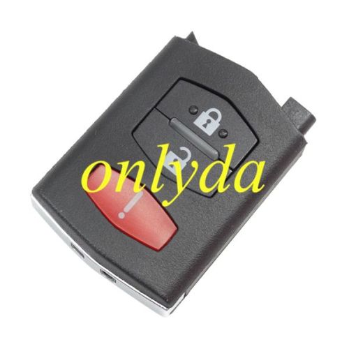 For Mazda 2+1 button remote key case