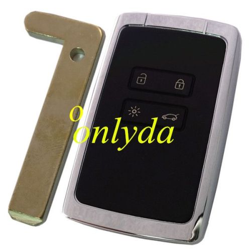 4 button remote key case with blade
