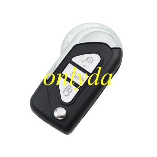 For Peugeot 3 buttion key blank with HU83 blade