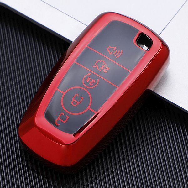 Ford 5 button TPU protective key case , please choose the color