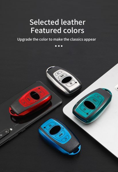 Subaru 4 button TPU protective key case, please choose the color