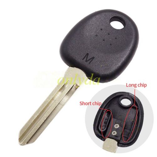 For Hyundai transponder key cover with left blade