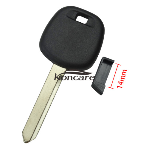 toyota key blank (No logo) Toy47 blade （Soft plastic handle）