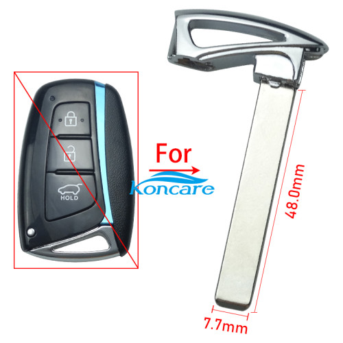 Hyundai key blade