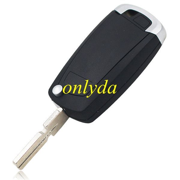 4 button flip remote key blank with 4 track
