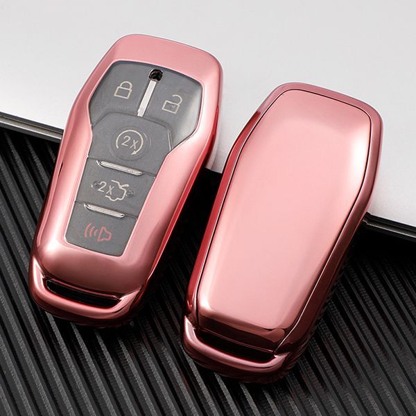 for Ford TPU protective key case black or red color, please choose