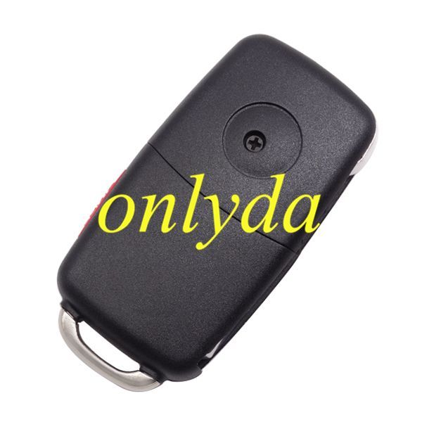 For VW Touareg 3+1 button remote key blank