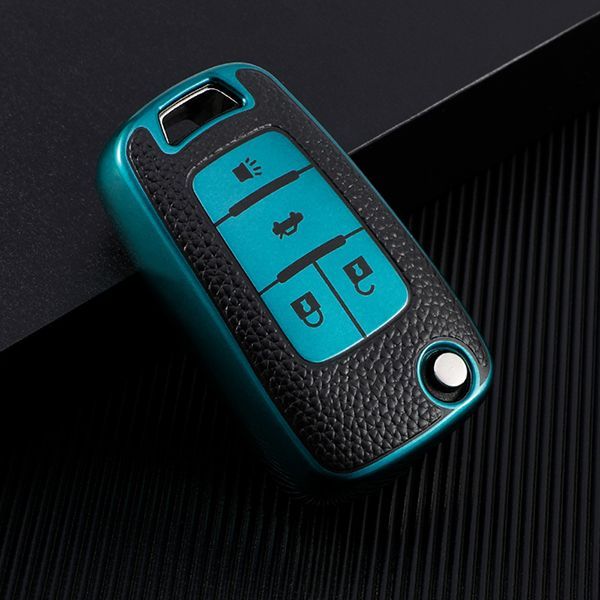 Chevrolet 4 button TPU protective key case, please choose the color