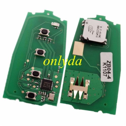 KEYDIY Remote key 4 button ZB04 smart key for KD-X2 and KD MAX