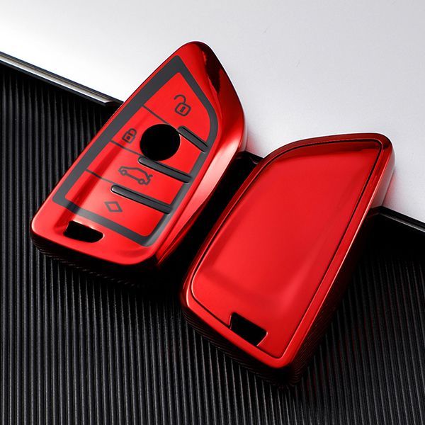 BMW X5,X6 4button TPU protecive key case ,please choose the color