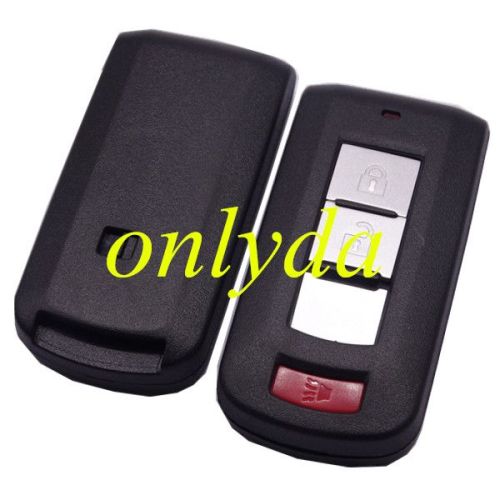 2+1 button remote key shell