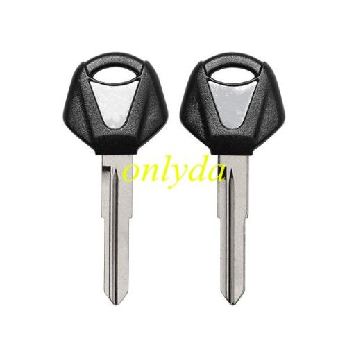 Motorcycle transponder key blank （black) with right blade
