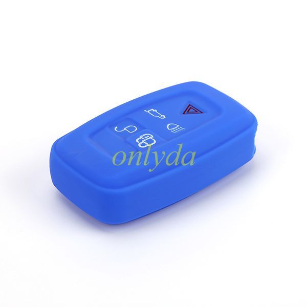 Landrover 5 button silicon case (black,blue ,red. Please choose the color